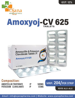 Amoxyoj-CV 625 - Ojana Pharmaceutical